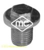 Metalcaucho 00669 Oil Drain Plug, oil pan